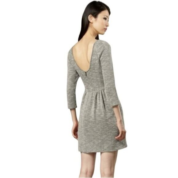 Tibi Dress Melenge Fit & Flare Women's Size 0 Gray - Picture 9 of 10